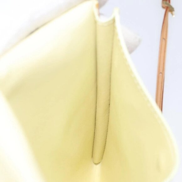 LOUIS VUITTON Monogram Vernis Kenmare Pouch Yellow M91060 LV Auth ti2982 - Picture 12 of 16